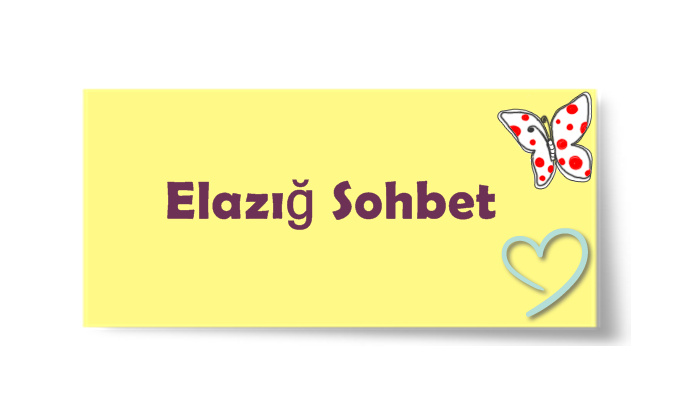 Elazığ Sohbet Odaları